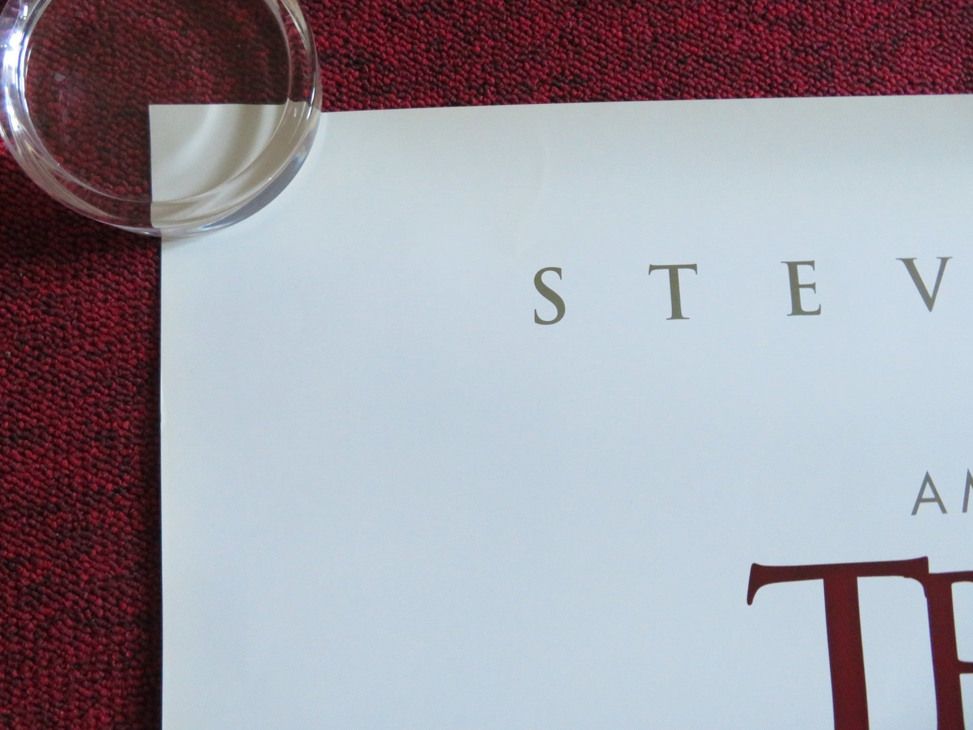 TRISTRAM SHANDY US ONE SHEET ROLLED POSTER STEVE COOGAN BOB BRYDON 2005 Rendezvous Cinema Movie posters