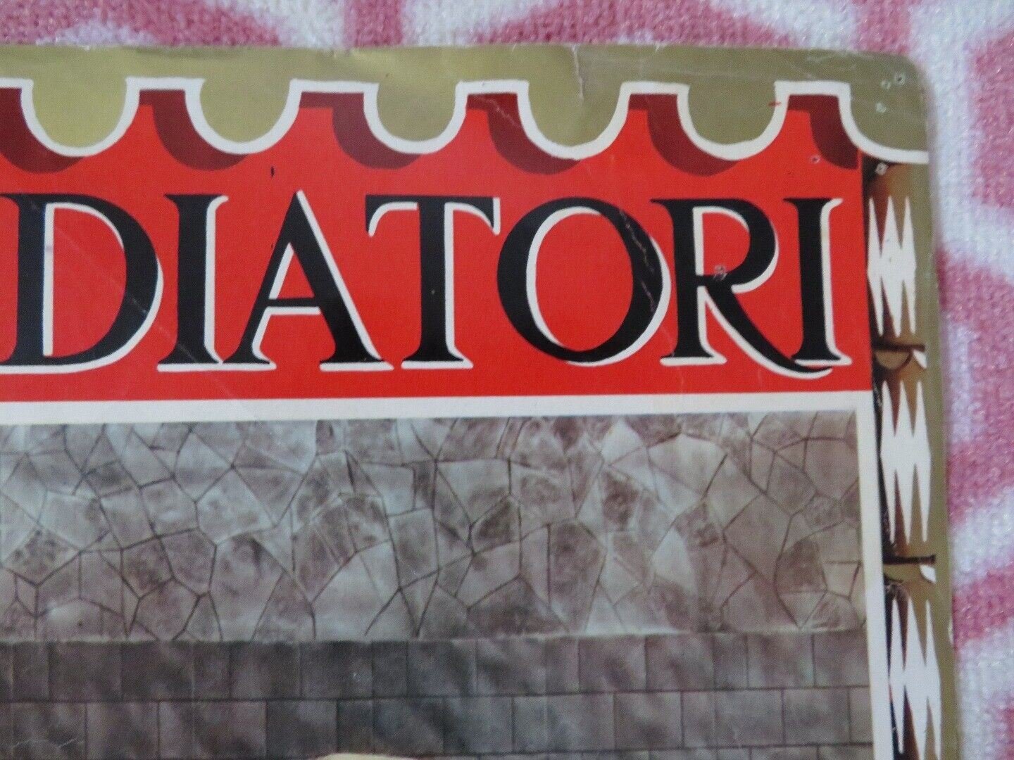 Triumph of the Ten Gladiators ITALIAN PHOTOBUSTA POSTER DAN YADIS 1964 Movie posters