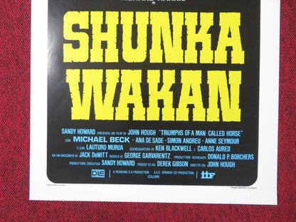 TRIUMPHS OF A MAN CALLED HORSE ITALIAN LOCANDINA POSTER RICHARD HARRIS 1983 Rendezvous Cinema Movie posters