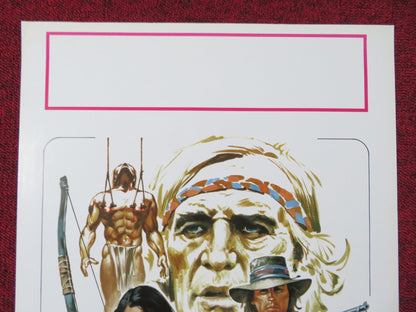 TRIUMPHS OF A MAN CALLED HORSE ITALIAN LOCANDINA POSTER RICHARD HARRIS 1983 Rendezvous Cinema Movie posters