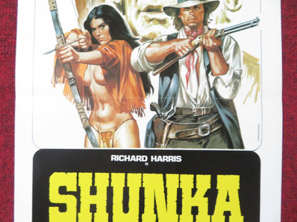 TRIUMPHS OF A MAN CALLED HORSE ITALIAN LOCANDINA POSTER RICHARD HARRIS 1983 Rendezvous Cinema Movie posters