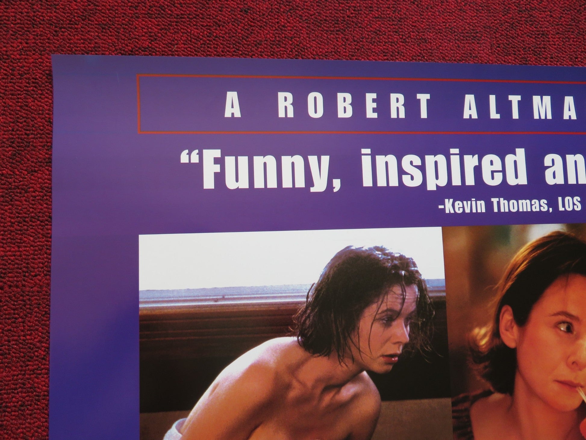 TRIXIE US ONE SHEET ROLLED POSTER EMILY WATSON DERMOT MULRONEY 2000 Rendezvous Cinema Movie posters