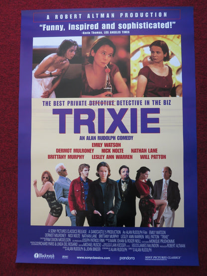 TRIXIE US ONE SHEET ROLLED POSTER EMILY WATSON DERMOT MULRONEY 2000 Rendezvous Cinema Movie posters