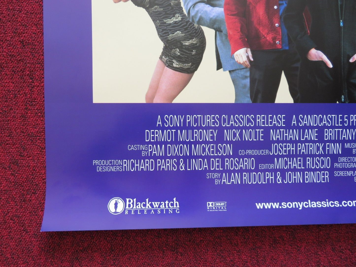 TRIXIE US ONE SHEET ROLLED POSTER EMILY WATSON DERMOT MULRONEY 2000 Rendezvous Cinema Movie posters