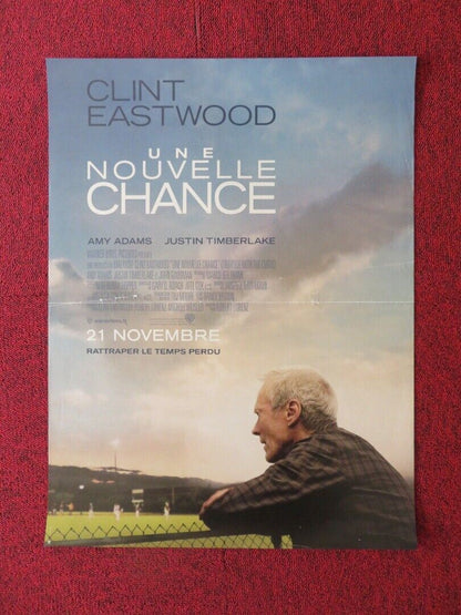 TROUBLE WITH THE CURVE FRENCH (15"x 21") POSTER CLINT EASTWOOD CHELCIE ROSS 2012 Movie posters