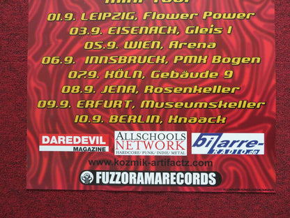 TRUCK FIGHTERS GERMANY TOUR MUSIC POSTER 2005 Rendezvous Cinema Movie posters