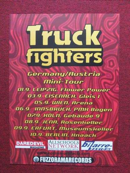 TRUCK FIGHTERS GERMANY TOUR MUSIC POSTER 2005 Rendezvous Cinema Movie posters