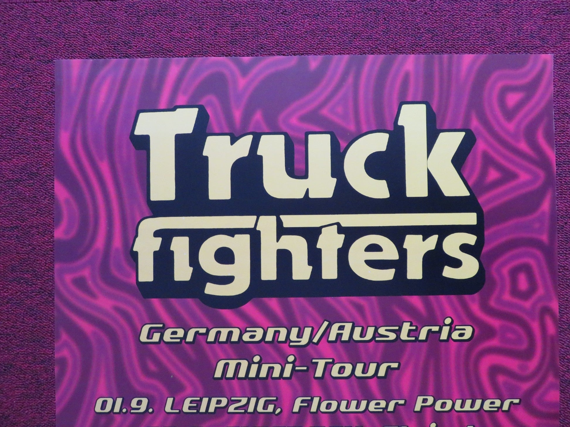 TRUCK FIGHTERS GERMANY TOUR MUSIC POSTER 2005 Rendezvous Cinema Movie posters