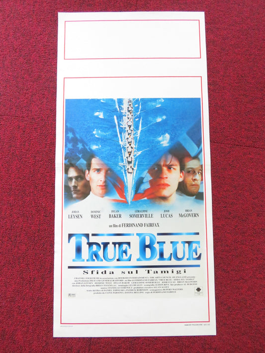 TRUE BLUE ITALIAN LOCANDINA POSTER DOMINIC WEST JOSH LUCAS 1996 Rendezvous Cinema Movie posters
