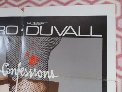 TRUE CONFESSIONS FOLDED US ONE SHEET POSTER ROBERT DENIRO ROBERT DUVALL 1981 Movie posters