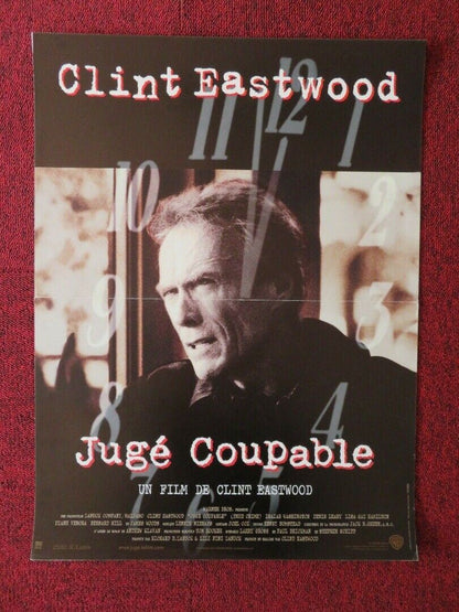 TRUE CRIME FRENCH (15"x 21") POSTER CLINT EASTWOOD ISAIAH WASHINGTON 1999 - Rendezvous Cinema