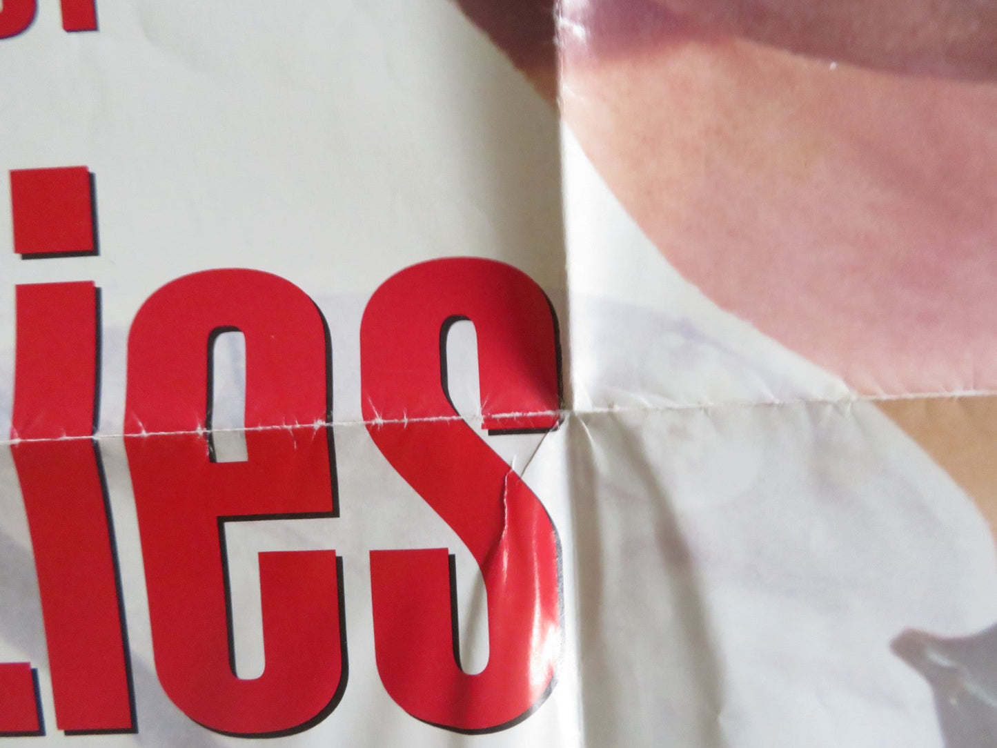 TRUE LIES - VERSION B FOLDED US ONE SHEET POSTER ARNOLD SCHWARZENEGGER 1994 Rendezvous Cinema Movie posters