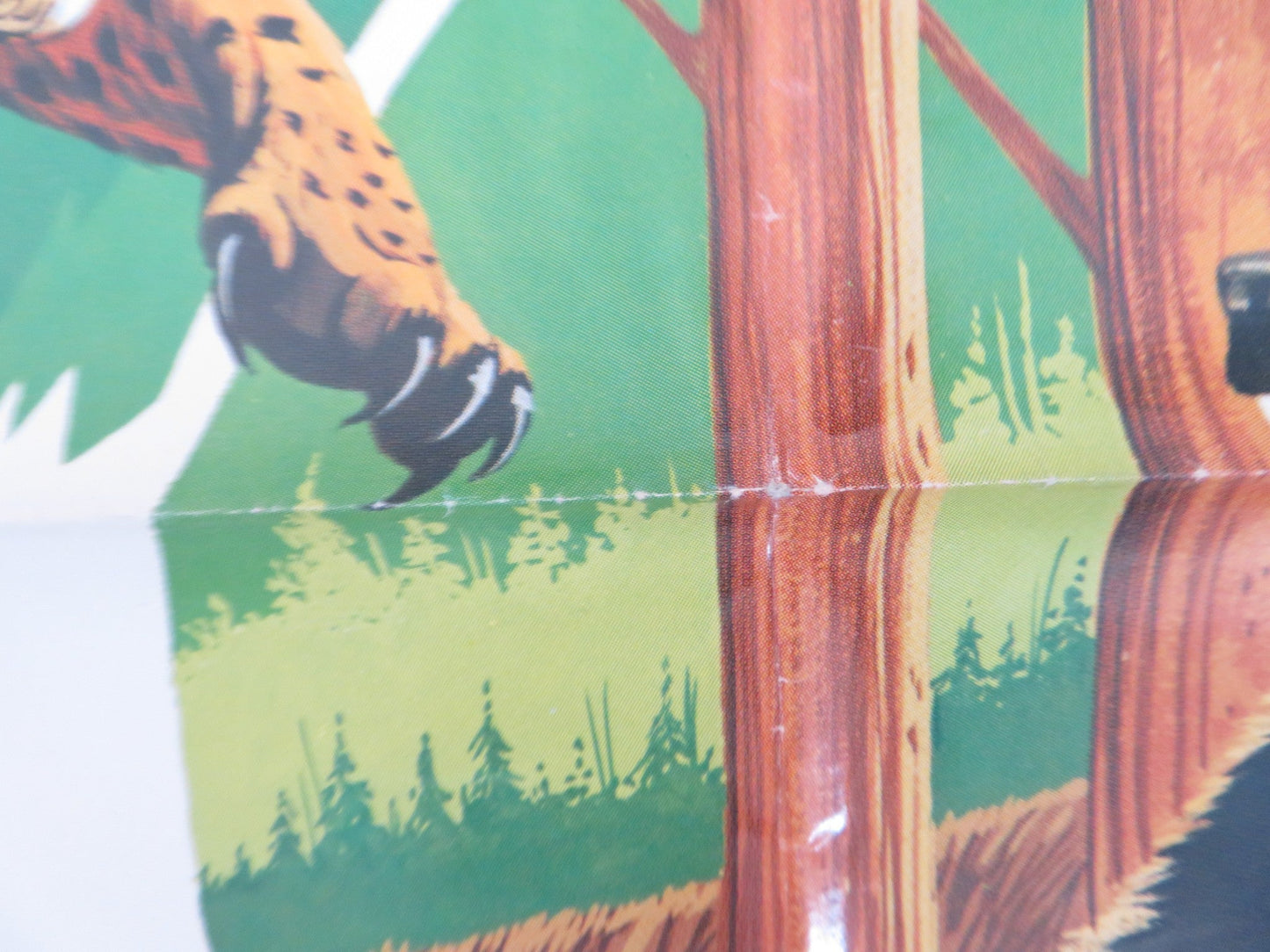 TRUE LIFE ADVENTURE THE AFRICAN LION FOLDED US ONE SHEET POSTER DISNEY 1975 Rendezvous Cinema Movie posters