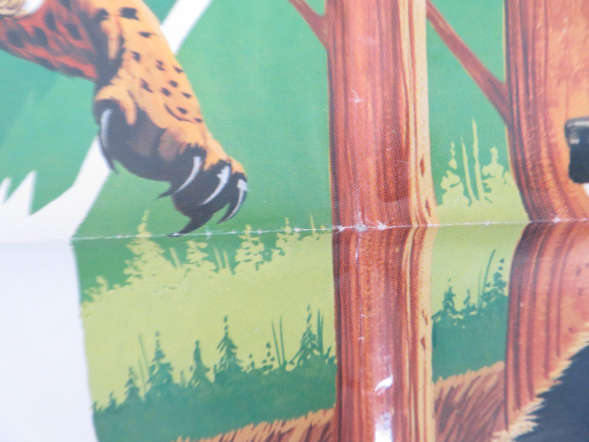 TRUE LIFE ADVENTURE THE AFRICAN LION FOLDED US ONE SHEET POSTER DISNEY 1975 Rendezvous Cinema Movie posters