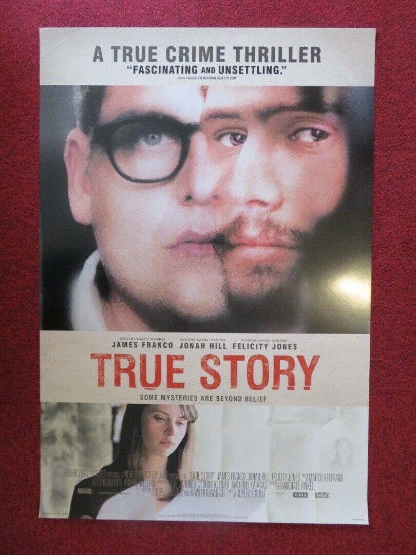 TRUE STORY B US ONE SHEET ROLLED POSTER JAMES FRANCO JONAH HILL 2015 Movie posters