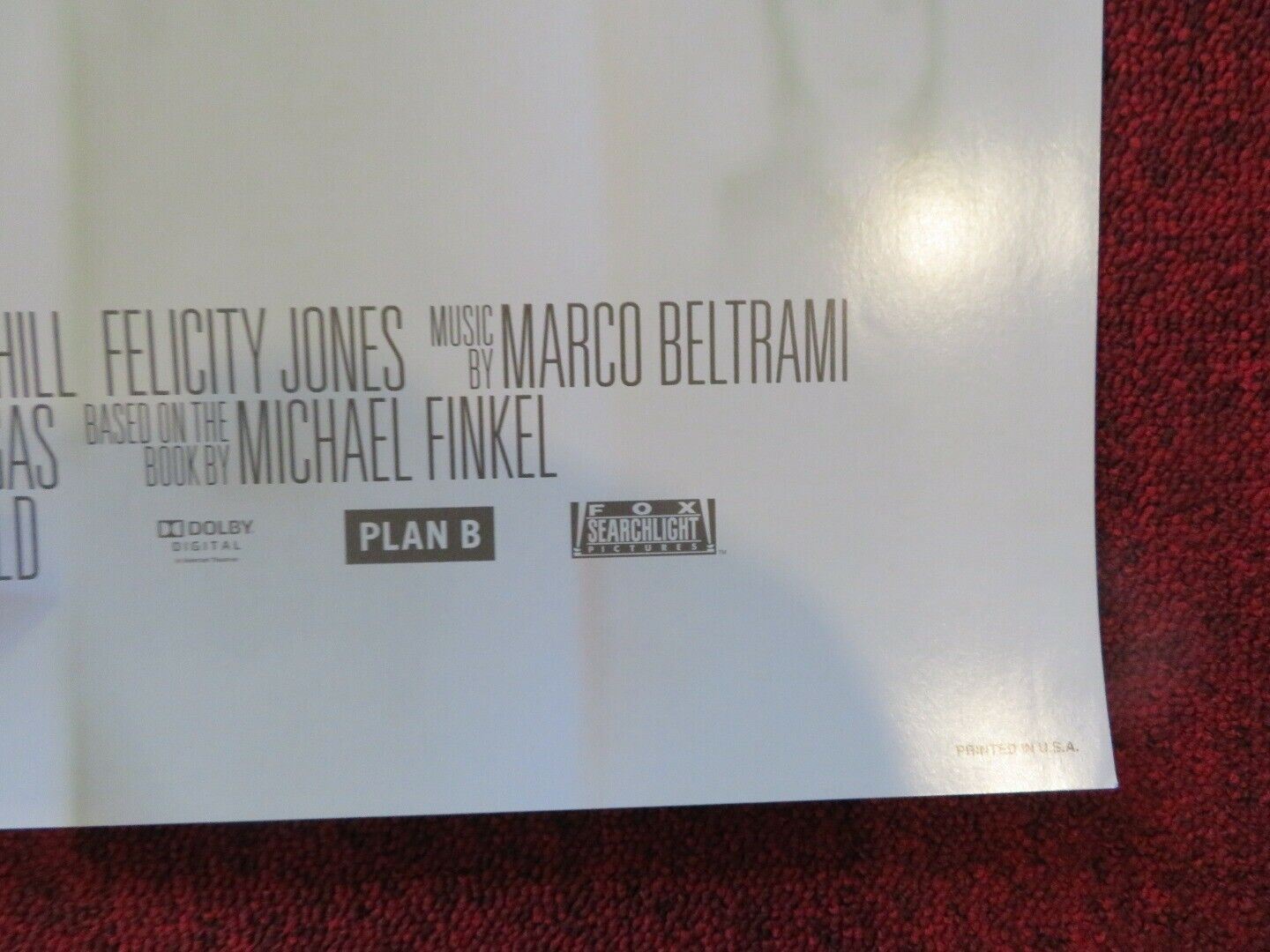 TRUE STORY B US ONE SHEET ROLLED POSTER JAMES FRANCO JONAH HILL 2015 Movie posters