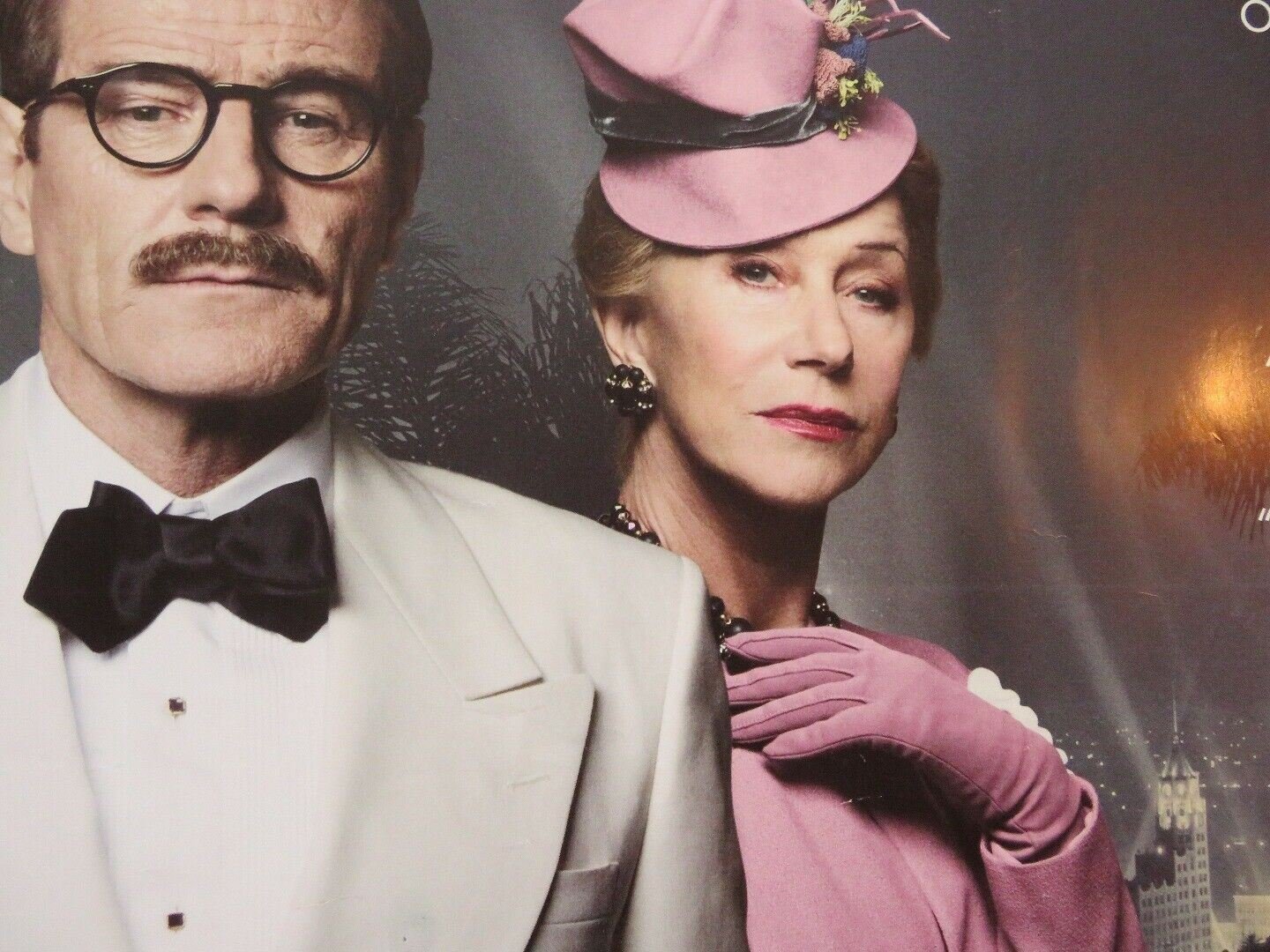 TRUMBO QUAD (30"x 40") ROLLED POSTER BRYAN CRANSTON DIANE LANE HELEN MIRREN - Rendezvous Cinema