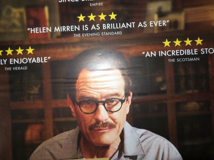 TRUMBO UK ONE SHEET (27"x 41") ROLLED POSTER BRYAN CRANSTON DIANE LANE 2015 Rendezvous Cinema Movie posters