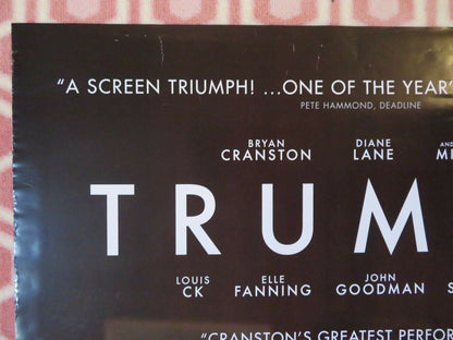 TRUMBO UK ONE SHEET (27"x 41") ROLLED POSTER BRYAN CRANSTON DIANE LANE 2015 Rendezvous Cinema Movie posters