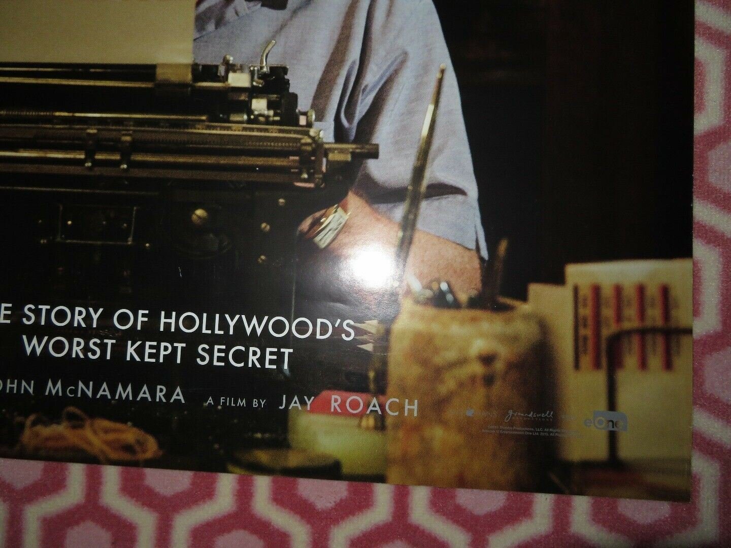 TRUMBO UK ONE SHEET (27"x 41") ROLLED POSTER BRYAN CRANSTON DIANE LANE 2015 Rendezvous Cinema Movie posters