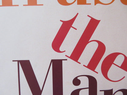 TRUST THE MAN UK QUAD (30"x 40") ROLLED POSTER DAVID DUCHOVNY J. MOORE 2005 Rendezvous Cinema Movie posters