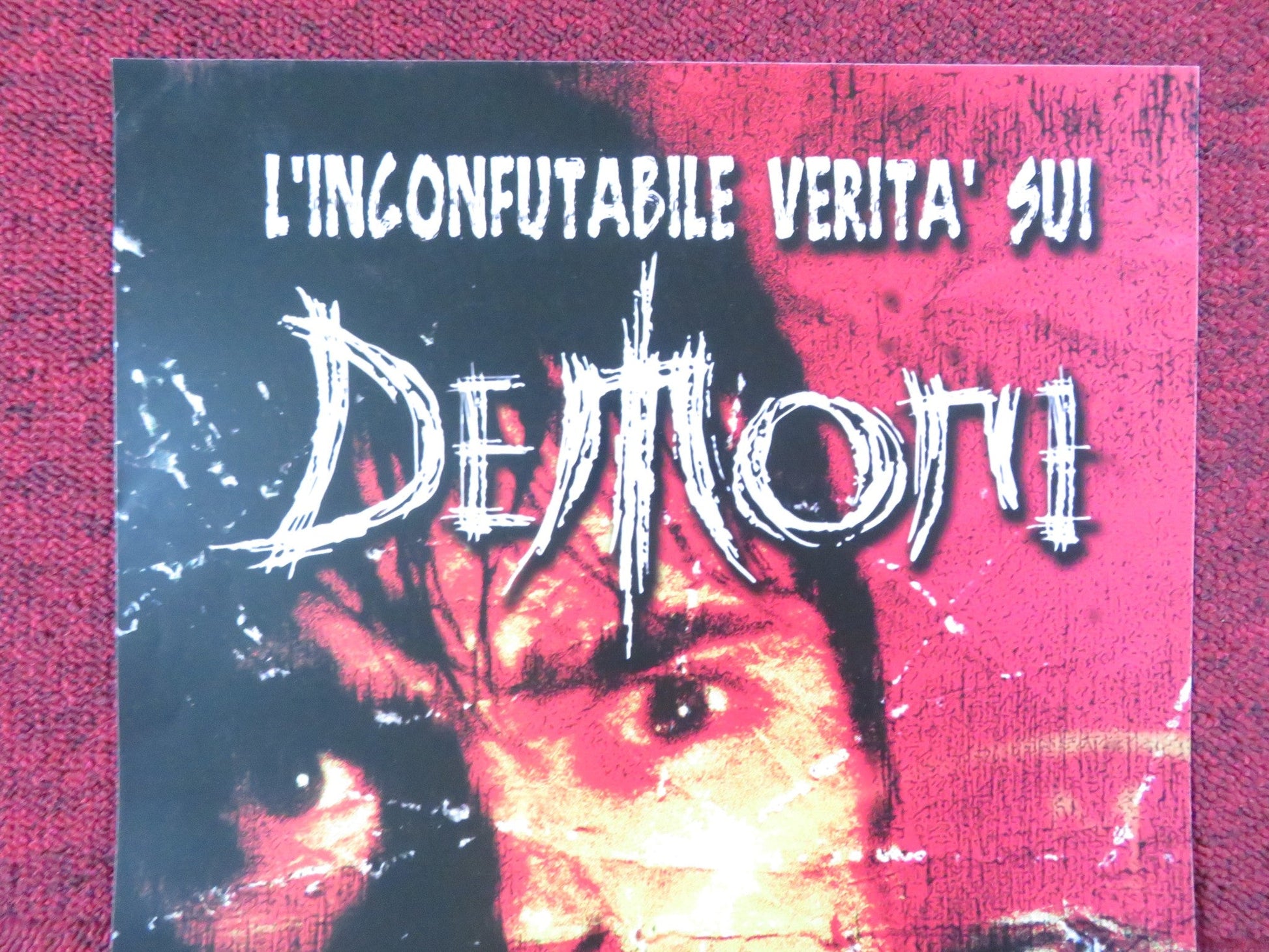 TRUTH ABOUT DEMONS ITALIAN LOCANDINA POSTER KARL URBAN KATIE WOLFE 2000 Rendezvous Cinema Movie posters
