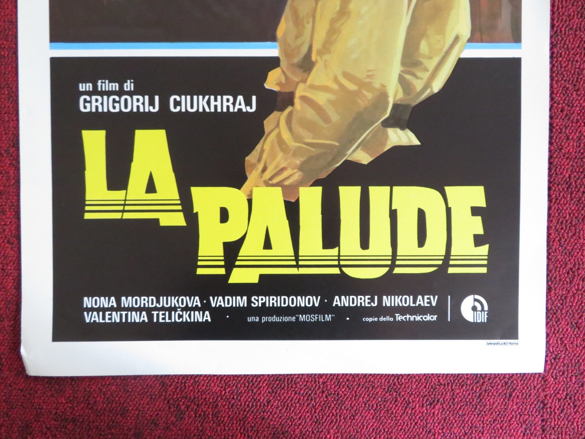 TRYASINA ITALIAN LOCANDINA POSTER NONNA MORDYUKOVA VADIM SPIRIDONOV 1978 Rendezvous Cinema Movie posters