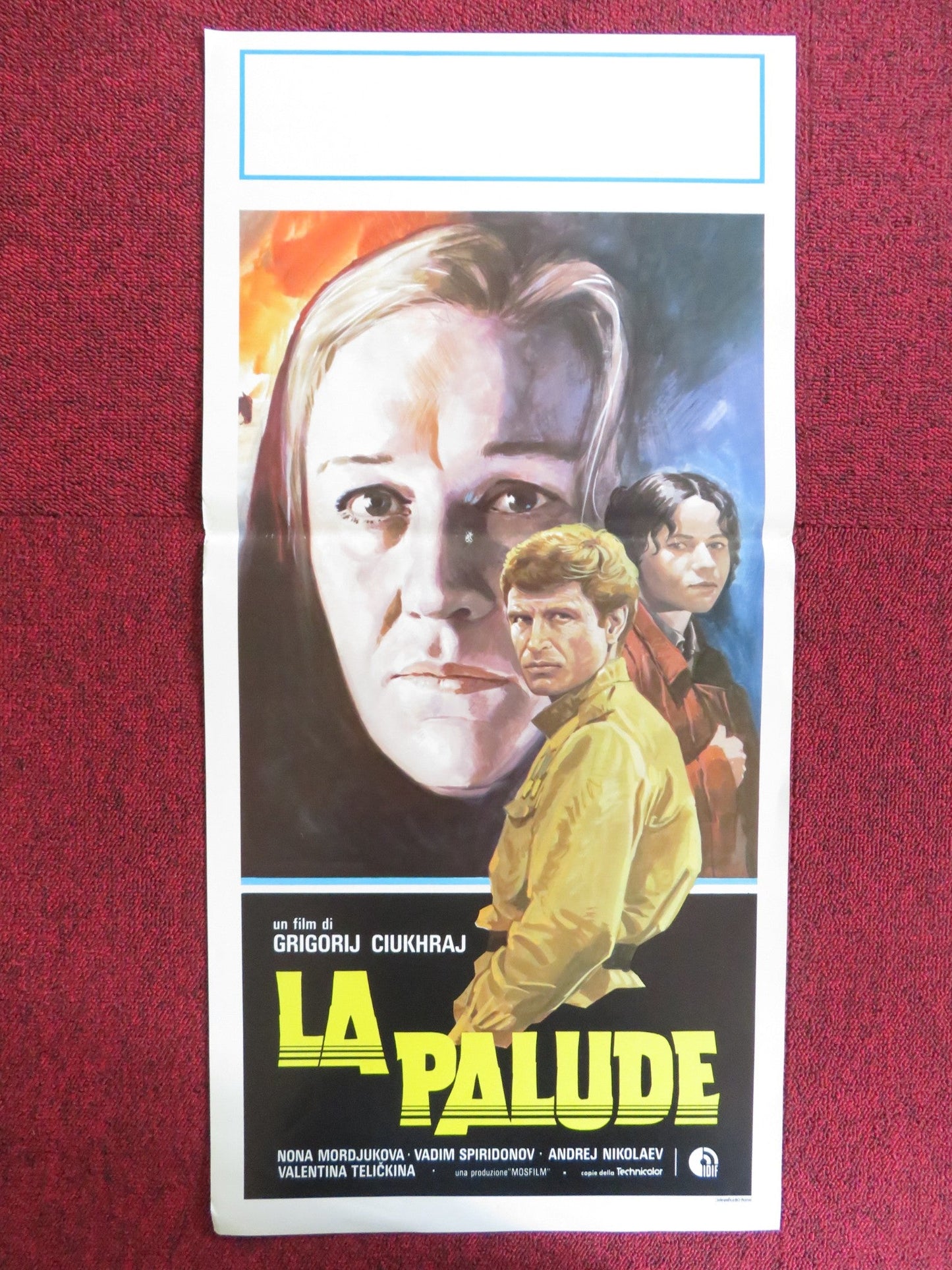 TRYASINA ITALIAN LOCANDINA POSTER NONNA MORDYUKOVA VADIM SPIRIDONOV 1978 Rendezvous Cinema Movie posters