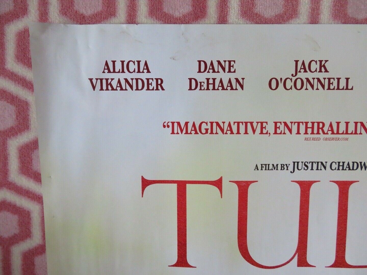 TULIP FEVER QUAD (30"x 40") ROLLED POSTER JUDI DENCH TOM HOLLANDER TOM STOPPARD Movie posters
