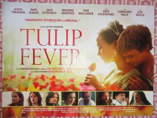 TULIP FEVER QUAD (30"x 40") ROLLED POSTER JUDI DENCH TOM HOLLANDER TOM STOPPARD Movie posters