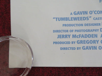 TUMBLEWEEDS UK QUAD ROLLED POSTER JANET MCTEER KIMBERLEY J. BROWN 1999 Rendezvous Cinema Movie posters