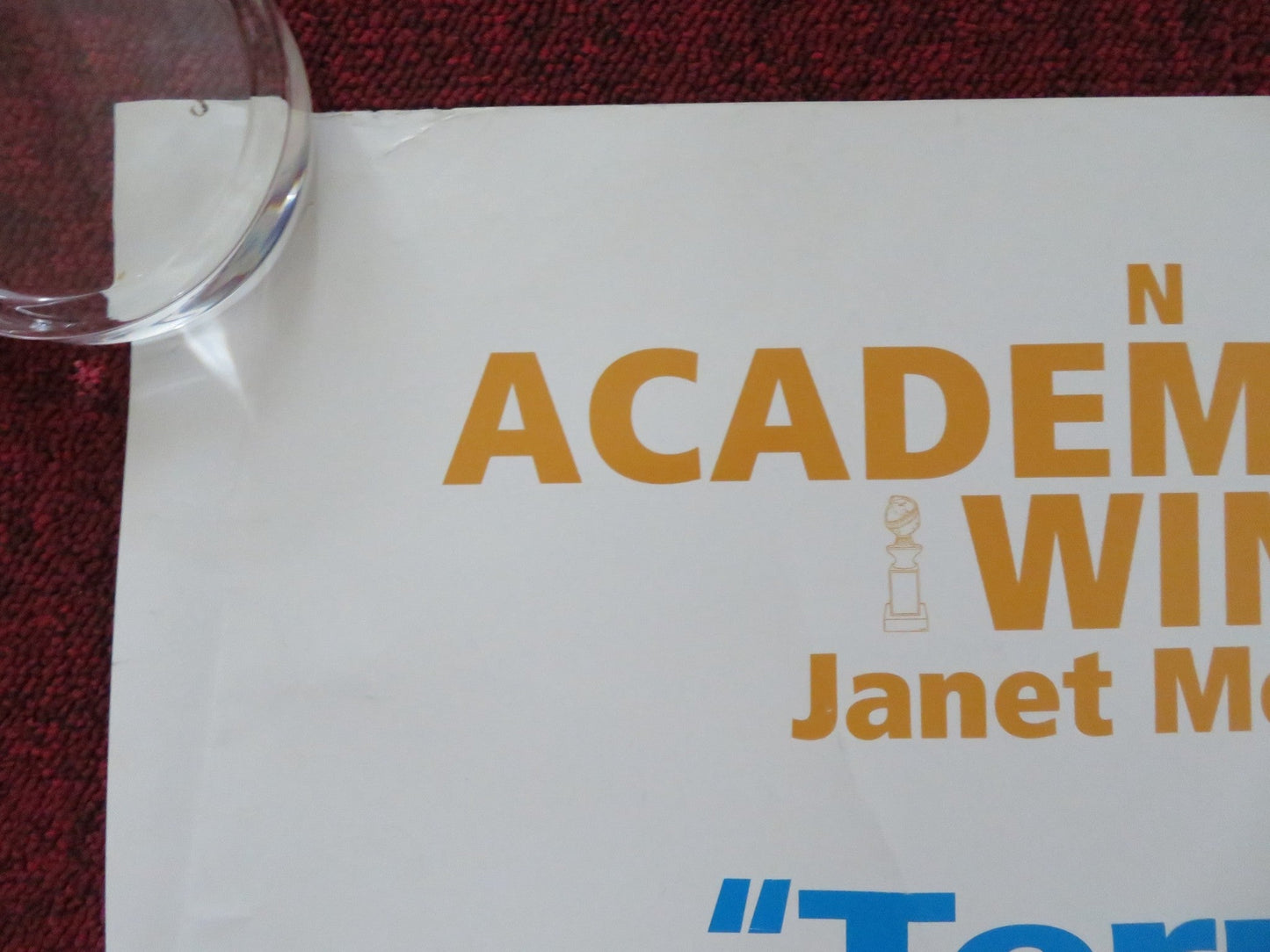 TUMBLEWEEDS UK QUAD ROLLED POSTER JANET MCTEER KIMBERLEY J. BROWN 1999 Rendezvous Cinema Movie posters