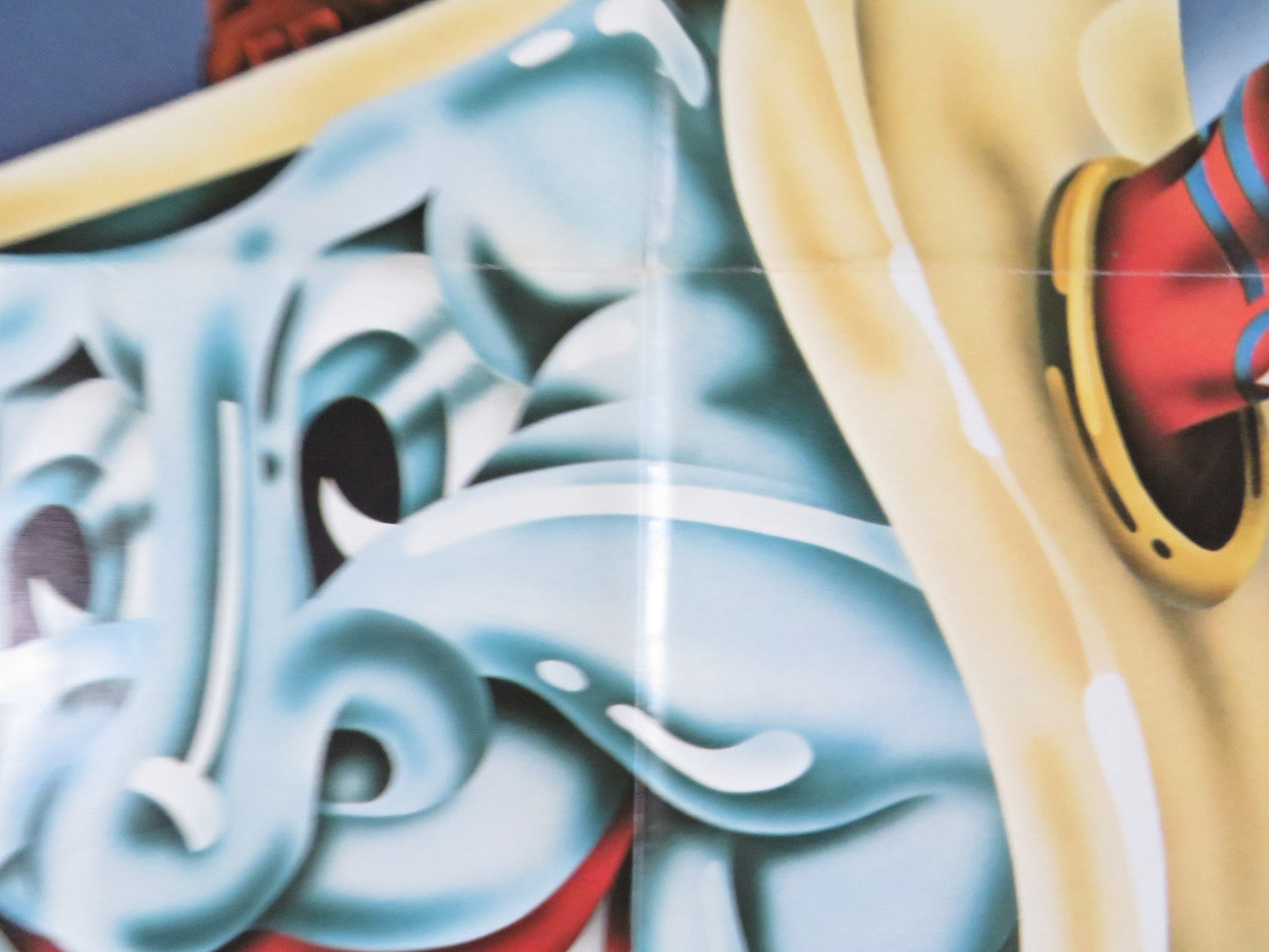 TUNNEL VISION FOLDED US ONE SHEET POSTER CHEVY CHASE PHIL PROCTOR 1976 Rendezvous Cinema Movie posters