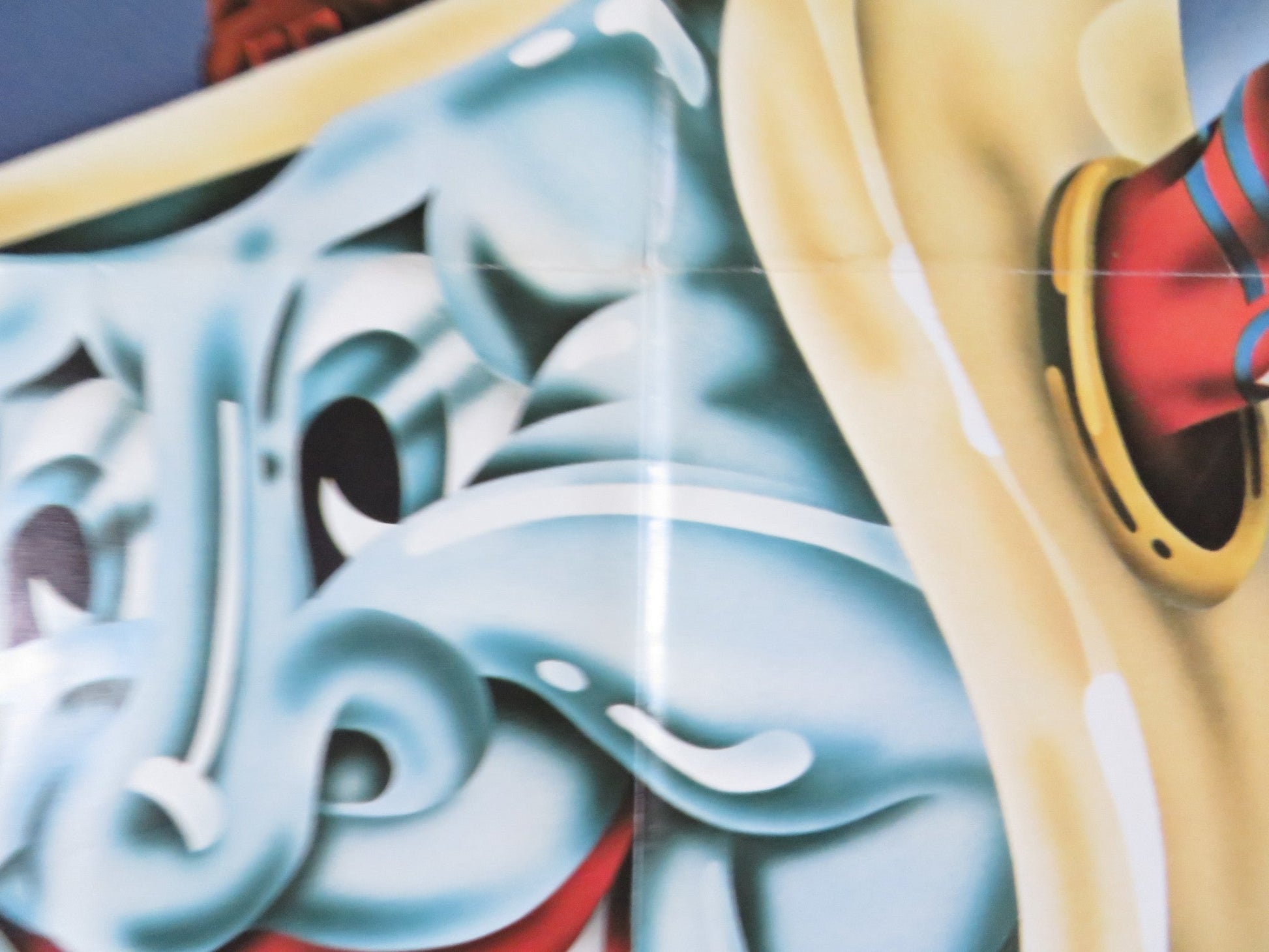 TUNNEL VISION FOLDED US ONE SHEET POSTER CHEVY CHASE PHIL PROCTOR 1976 Rendezvous Cinema Movie posters