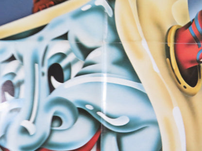 TUNNEL VISION FOLDED US ONE SHEET POSTER CHEVY CHASE PHIL PROCTOR 1976 Rendezvous Cinema Movie posters