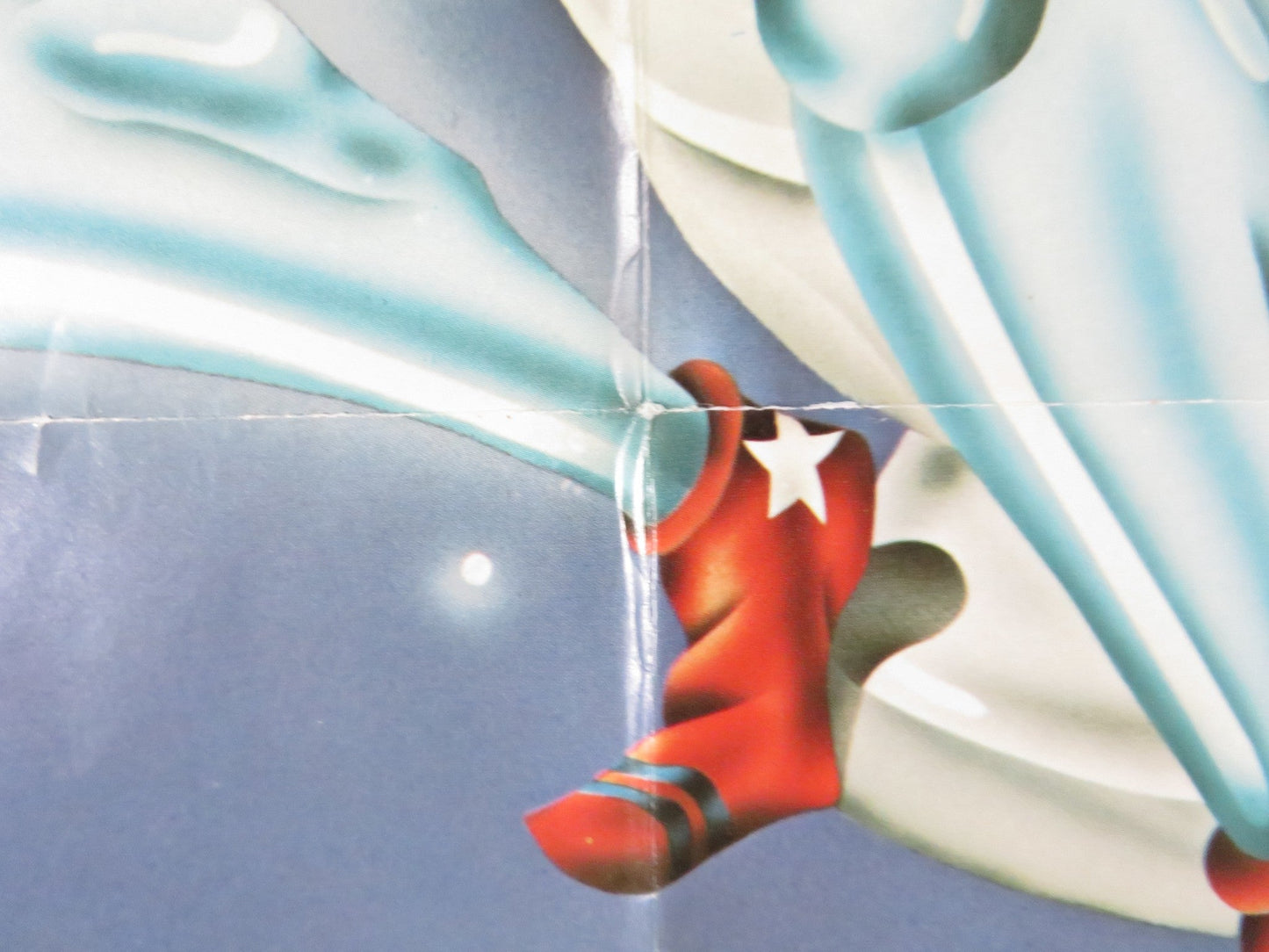 TUNNEL VISION FOLDED US ONE SHEET POSTER CHEVY CHASE PHIL PROCTOR 1976 Rendezvous Cinema Movie posters