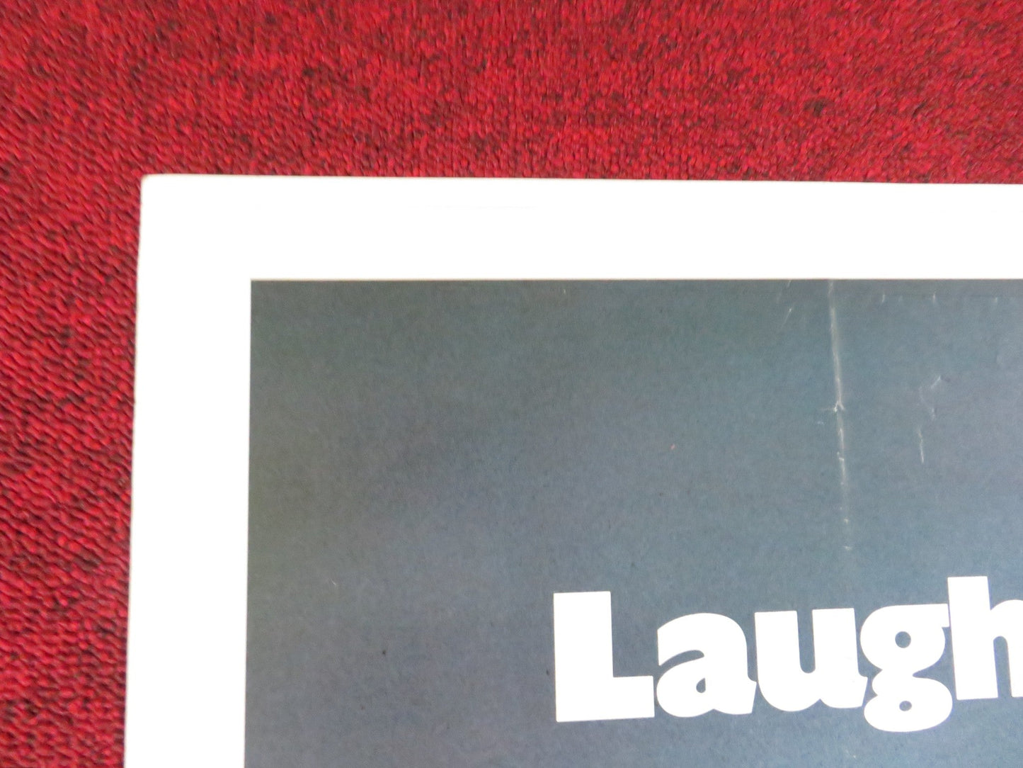 TUNNEL VISION FOLDED US ONE SHEET POSTER CHEVY CHASE PHIL PROCTOR 1976 Rendezvous Cinema Movie posters