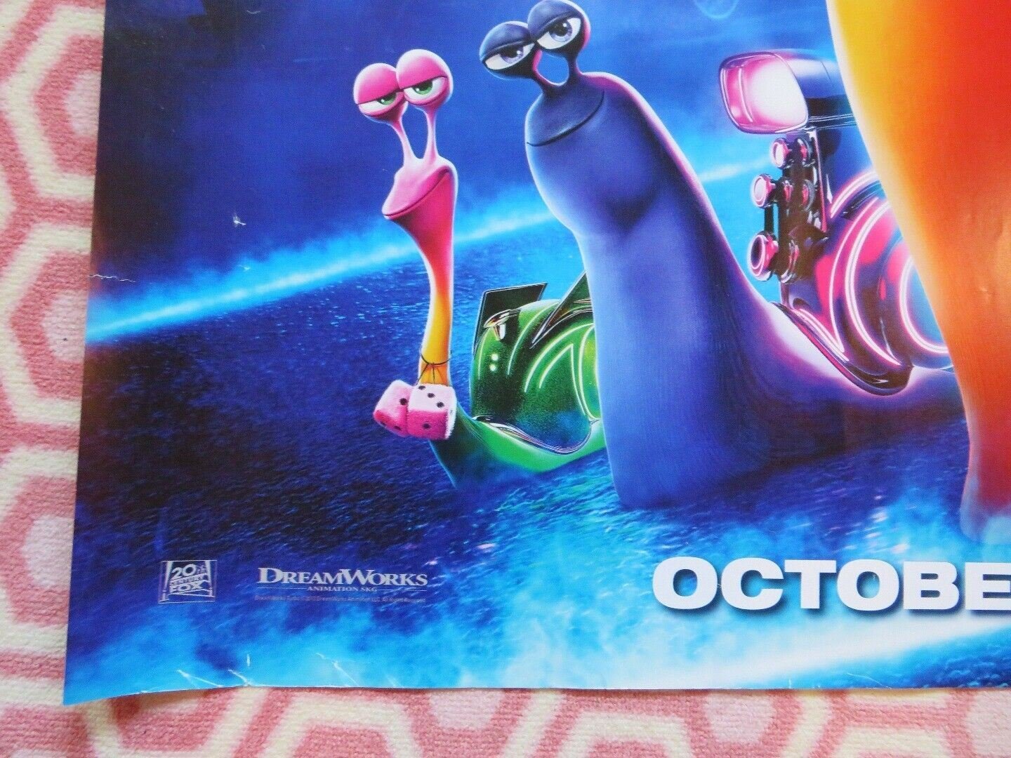TURBO QUAD (30"x 40") ROLLED POSTER RYAN REYNOLDS SNOOP MAYA RUDOLPH 2013 - Rendezvous Cinema