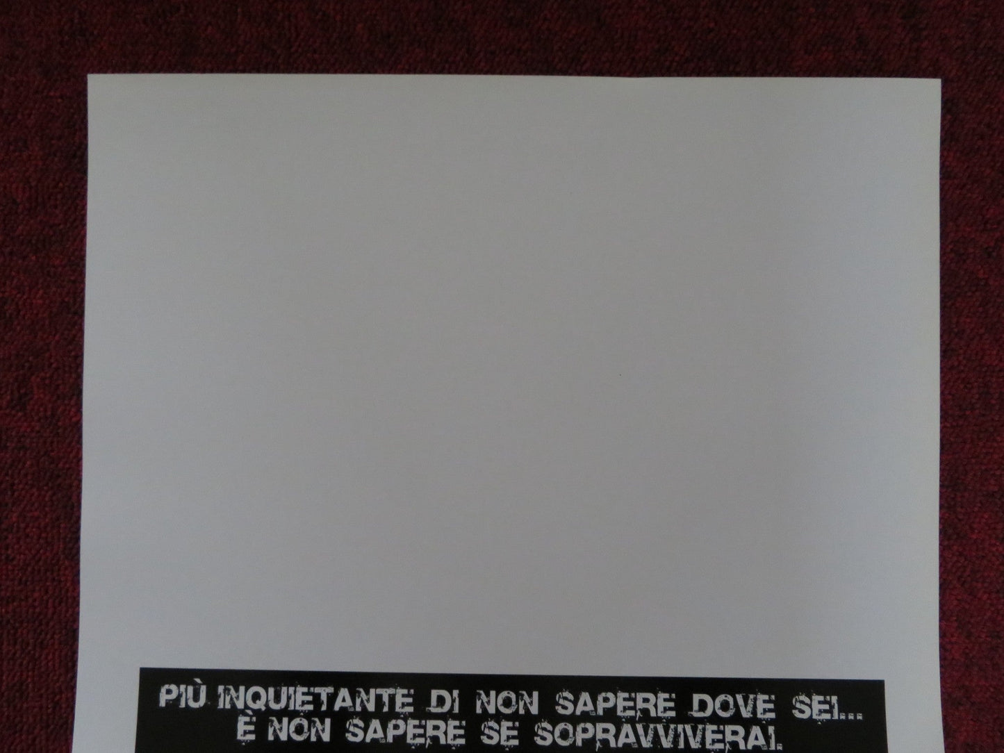 TURISTAS ITALIAN LOCANDINA POSTER JOSH DUHAMEL MELISAA GEORGE 2006 Rendezvous Cinema Movie posters