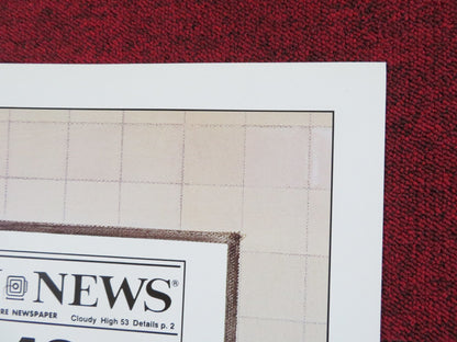 TURK 182 FOLDED US ONE SHEET POSTER TIMOTHY HUTTON ROBERT URICH 1985 Rendezvous Cinema Movie posters