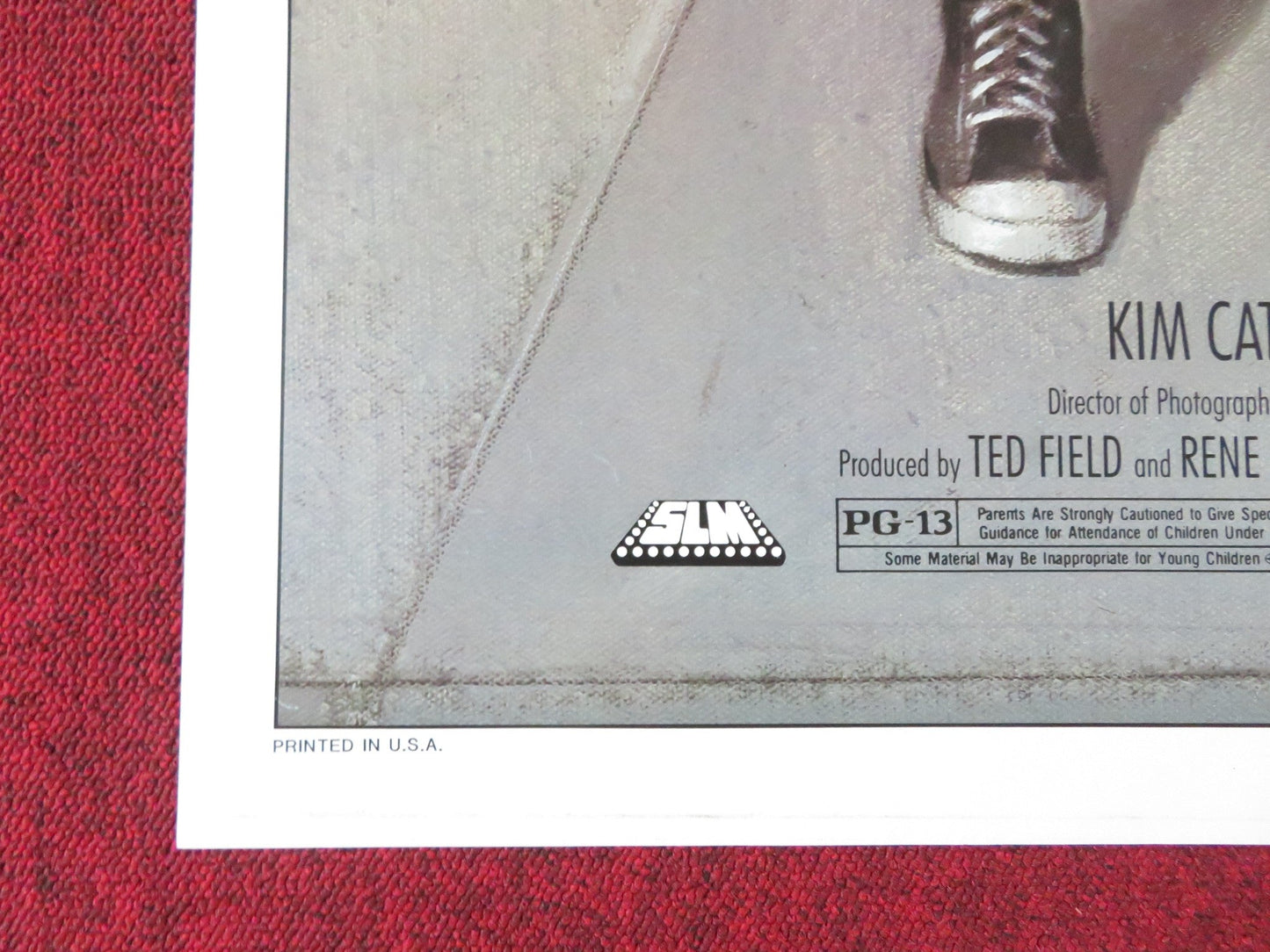 TURK 182 FOLDED US ONE SHEET POSTER TIMOTHY HUTTON ROBERT URICH 1985 Rendezvous Cinema Movie posters