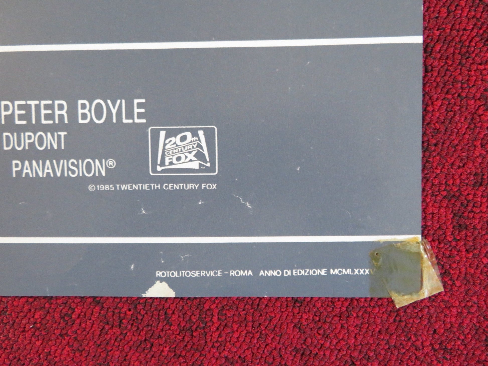 TURK 182 ITALIAN FOTOBUSTA POSTER TIMOTHY HUTTON KIM CATTRALL 1985 Rendezvous Cinema Movie posters