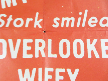 TURNABOUT FOLDED US ONE SHEET POSTER ADOLPHE MENJOU CAROLE LANDIS R1950s Rendezvous Cinema Movie posters