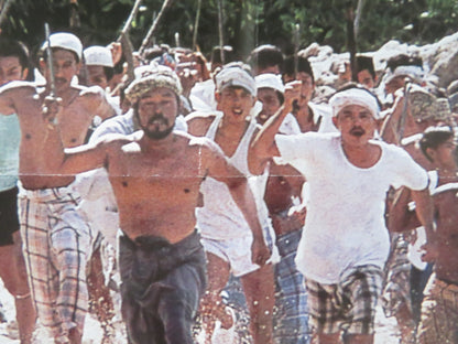 TURTLE BEACH FOLDED US ONE SHEET POSTER GRETA SCACCHI JOAN CHEN 1992 Rendezvous Cinema Movie posters