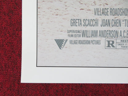 TURTLE BEACH FOLDED US ONE SHEET POSTER GRETA SCACCHI JOAN CHEN 1992 Rendezvous Cinema Movie posters