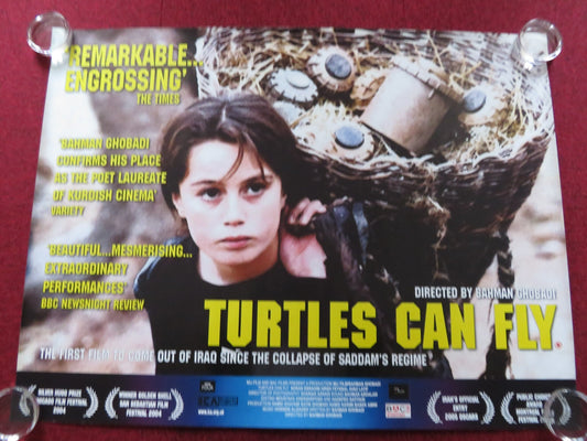 TURTLES CAN FLY UK QUAD ROLLED POSTER SORAN EBRAHIM AVAZ LATIF 2004 Rendezvous Cinema Movie posters