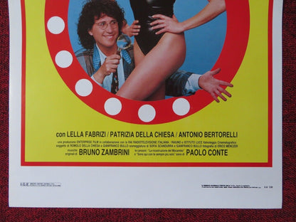 TUTTA COLPA DELLA SIP ITALIAN LOCANDINA (27.5"x13") POSTER VITTORIO CAPRIOLI '88 - Rendezvous Cinema