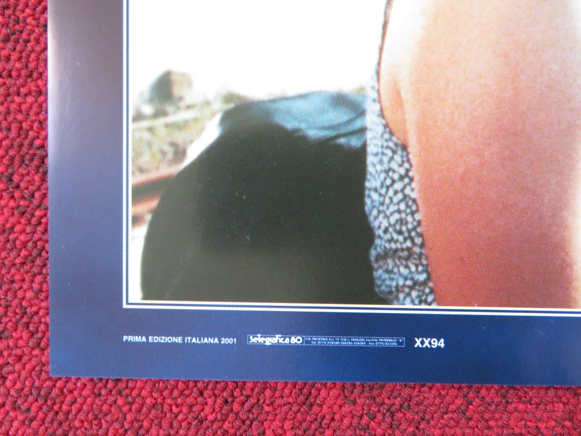 TUTTA LA CONOSCENZA DEL MONDO - A ITALIAN FOTOBUSTA POSTER MEZZOGIORNO 2001 Rendezvous Cinema Movie posters