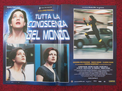 TUTTA LA CONOSCENZA DEL MONDO - B ITALIAN FOTOBUSTA POSTER MEZZOGIORNO 2001 Rendezvous Cinema Movie posters