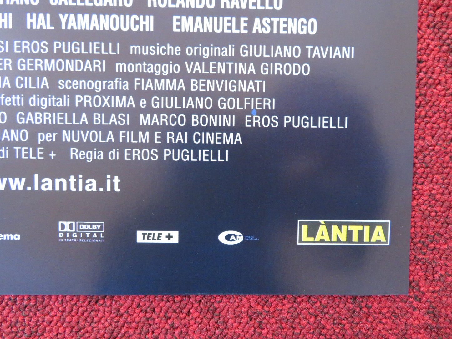 TUTTA LA CONOSCENZA DEL MONDO - B ITALIAN FOTOBUSTA POSTER MEZZOGIORNO 2001 Rendezvous Cinema Movie posters